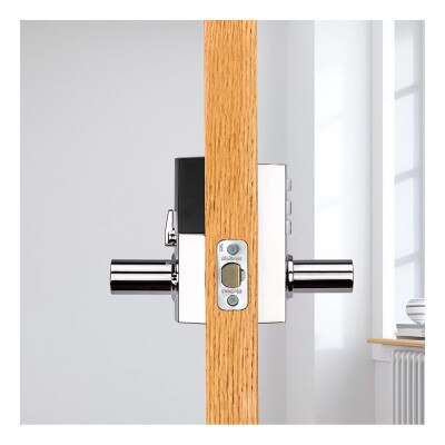 Kwikset SmartCode 917 Series Electronic Halifax Lever, Polished Chrome
